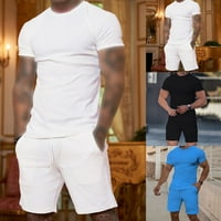 Muške solidne sportske hlače modne tanke džepove treniraju atletičke pantalone casual trčanje joggers
