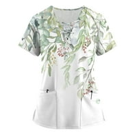 Košulje za žene plus veličine Žene Klasični novost Gradijent tiskani vrhovi s dugih rukava Crewneck